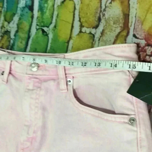 Wild fable‎ brand size 6 women’s pink Jean shorts - Picture 10 of 11